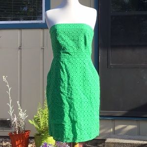 New York & Company greeb tube dress